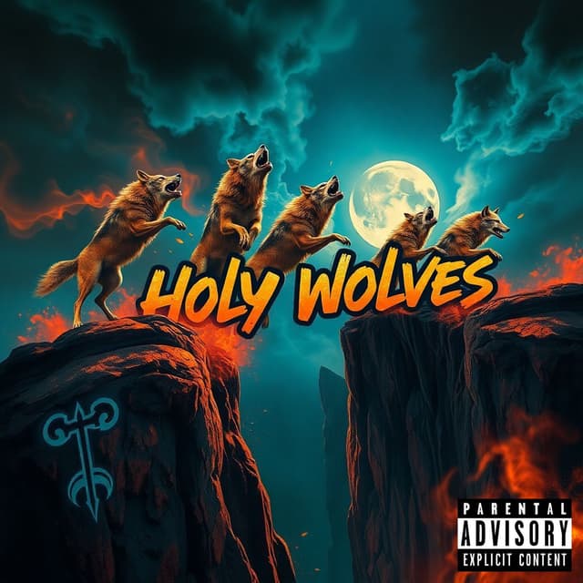 Holy Wolves AI Album Cover