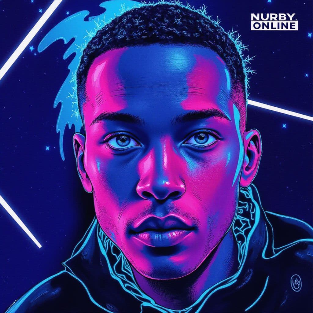 Electronic AI Album Cover