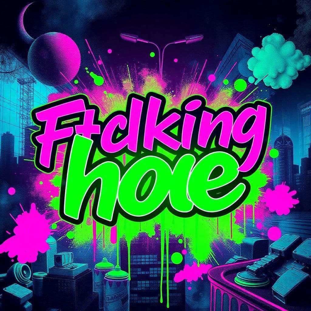 Hip-Hop AI Album Cover