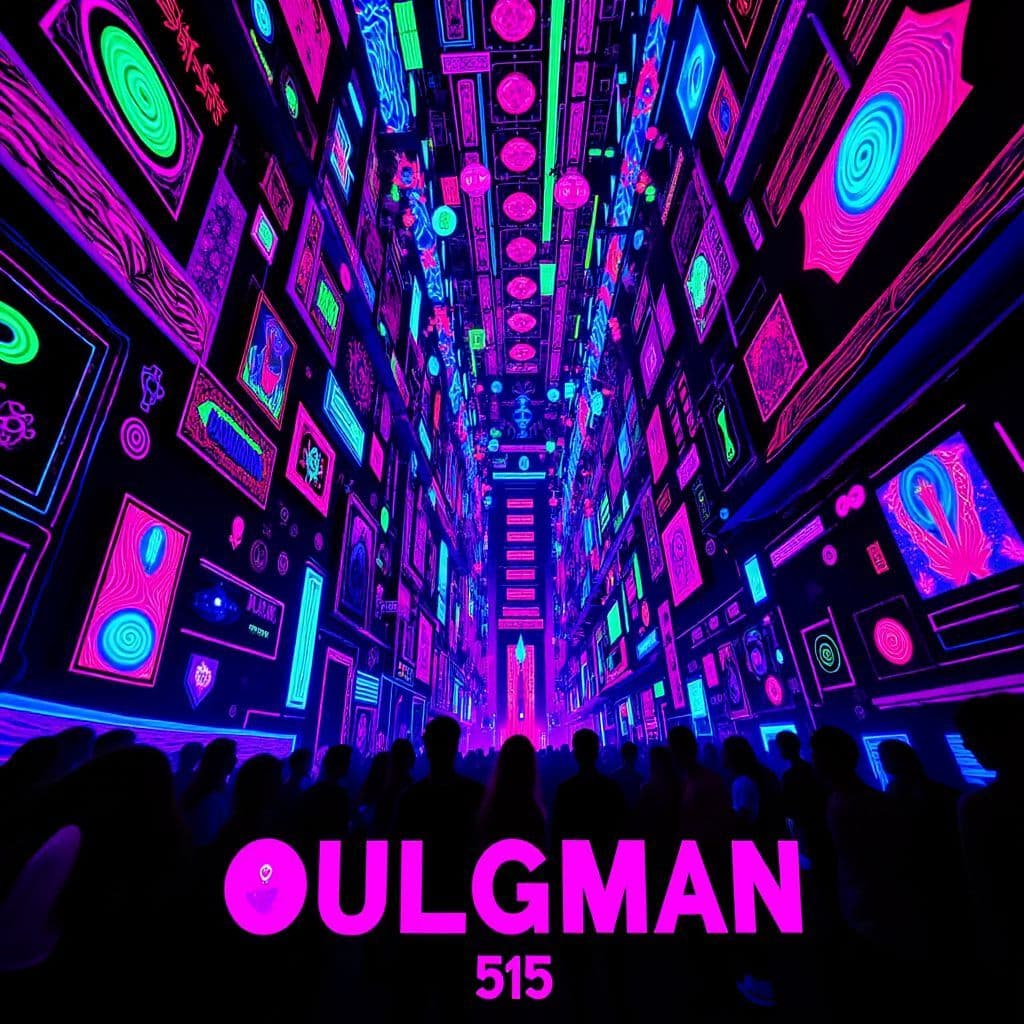 Electronic AI Album Cover