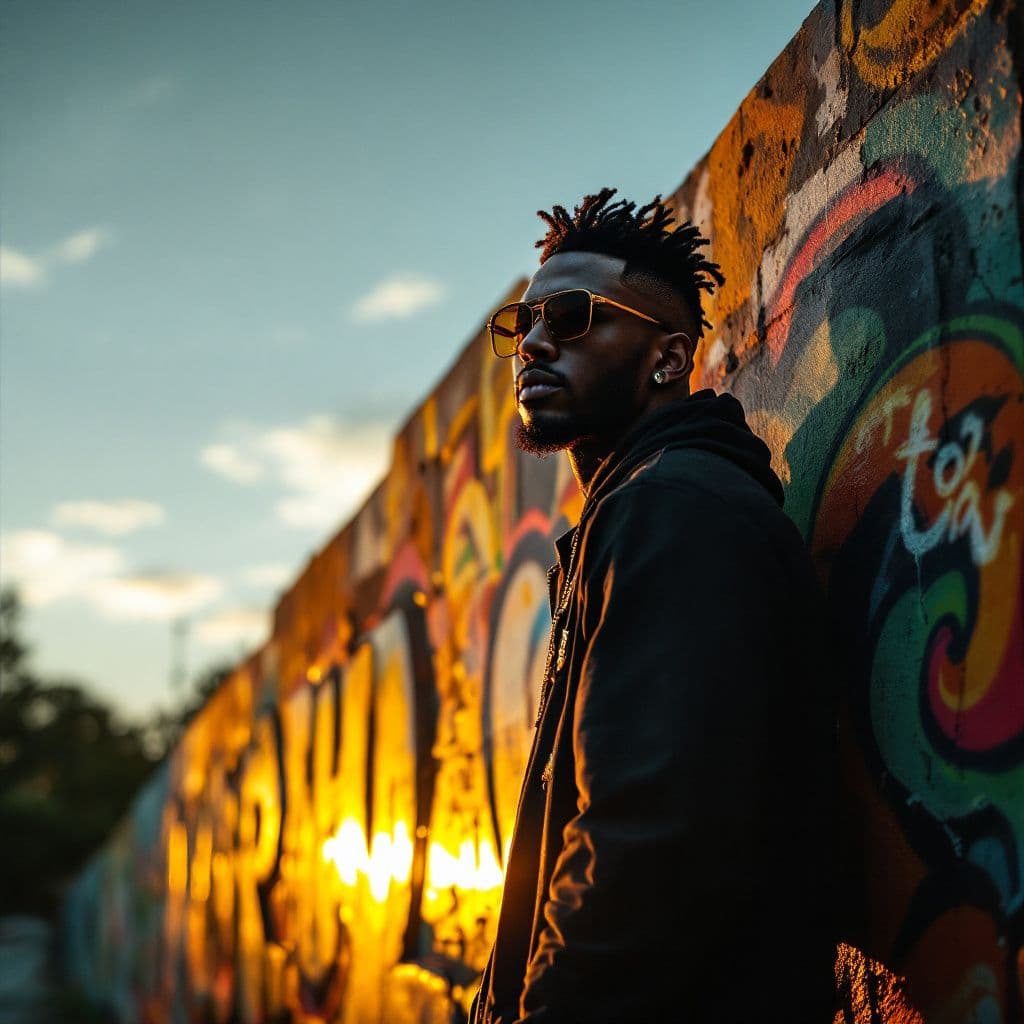 Hip-Hop AI Album Cover