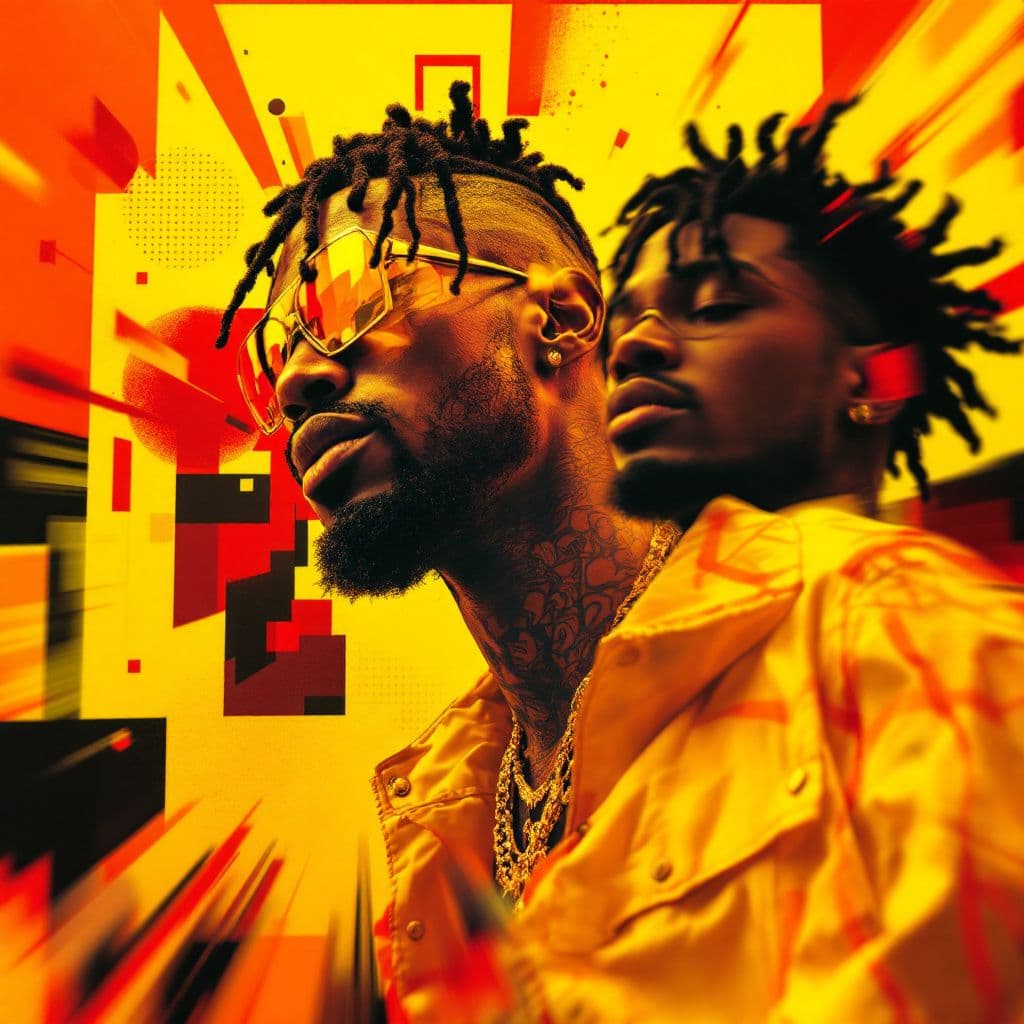 Rap AI Album Cover