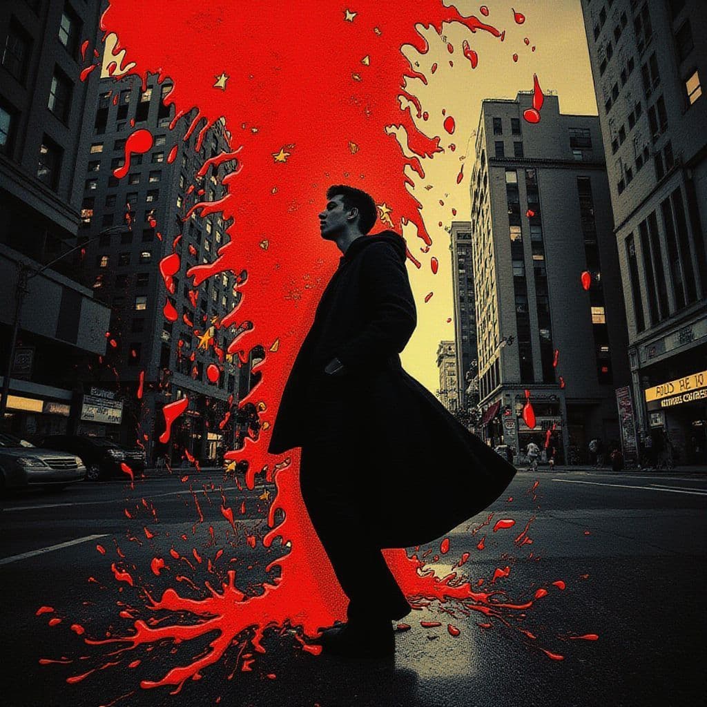 Hip-Hop AI Album Cover