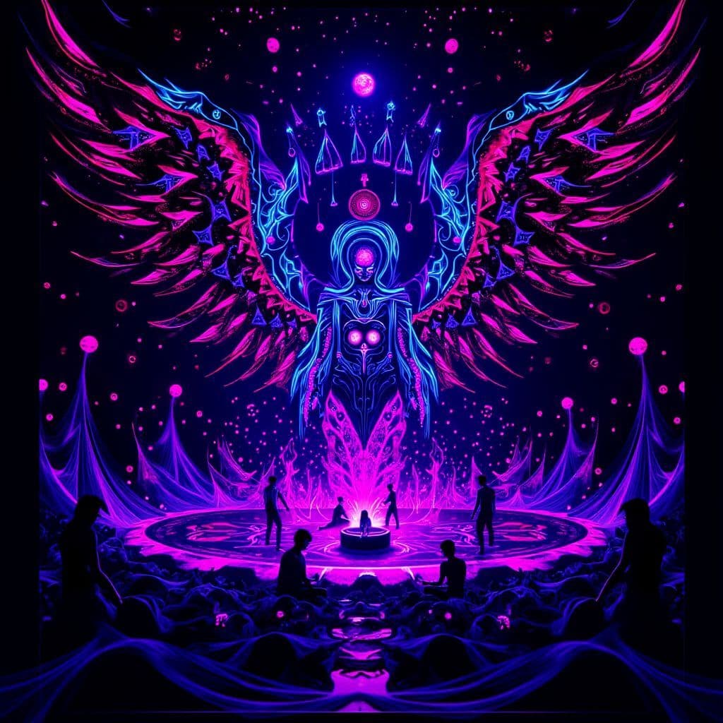 Electronic AI Album Cover