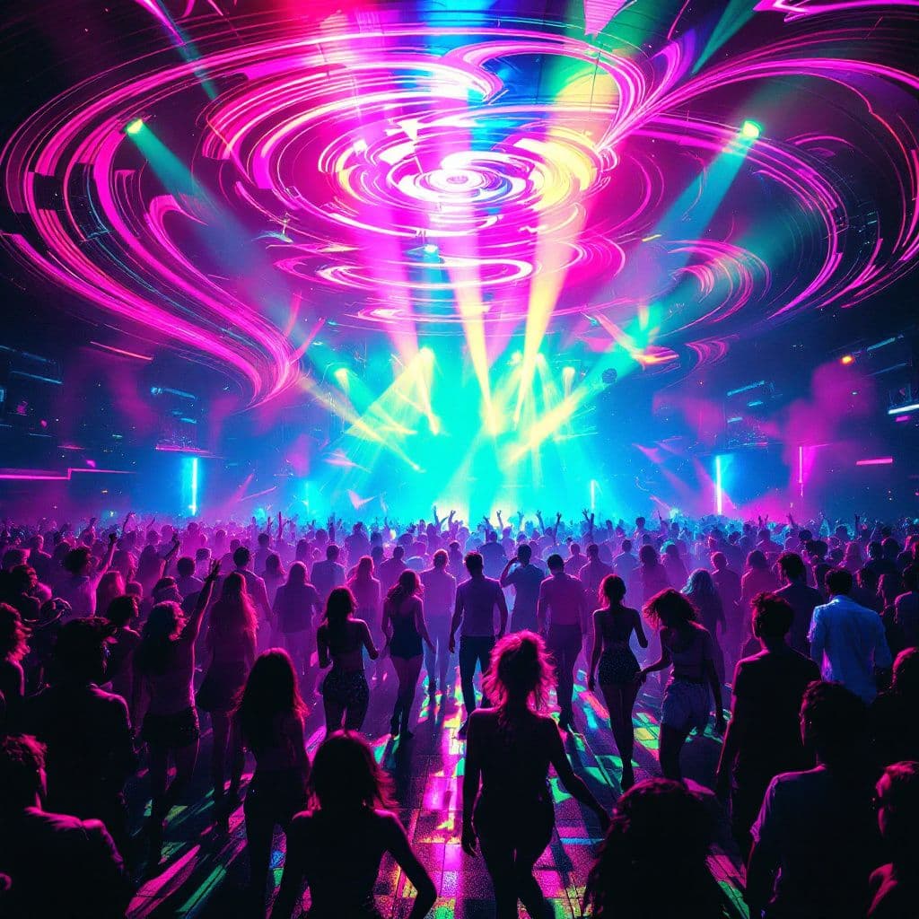 Electronic AI Album Cover