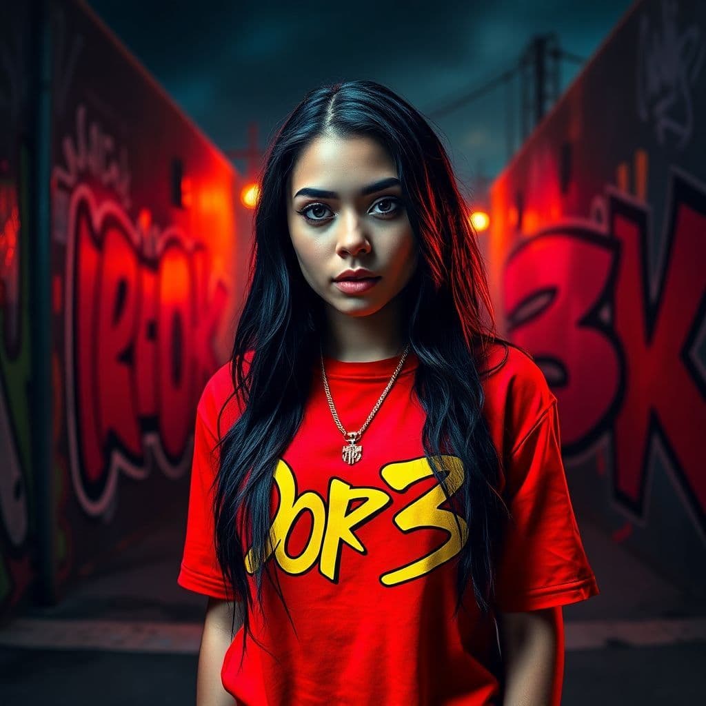 Hip-Hop AI Album Cover