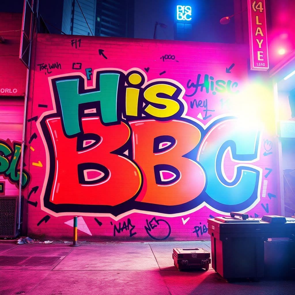 Hip-Hop AI Album Cover