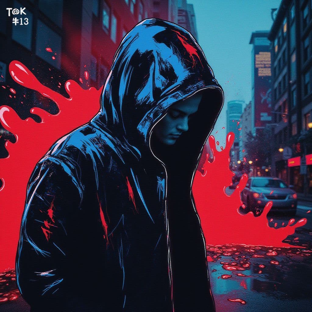 Hip-Hop AI Album Cover