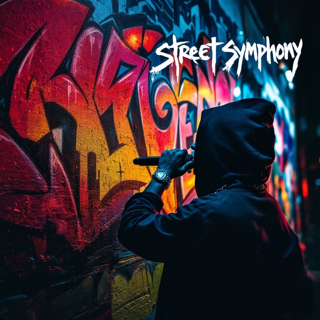 Hip-Hop AI Album Cover