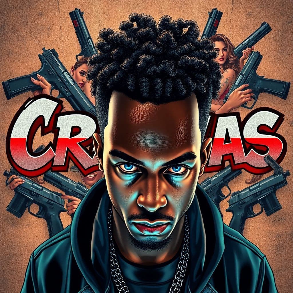 Hip-Hop AI Album Cover