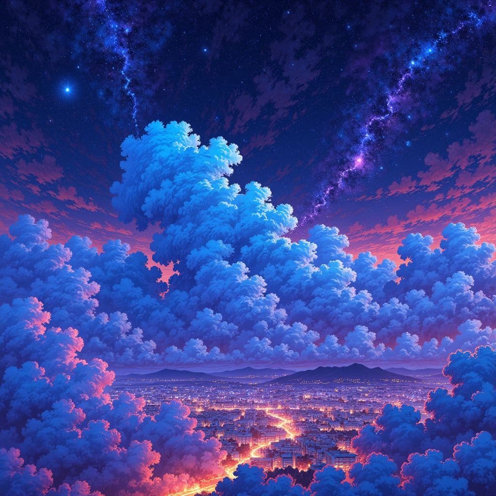 Electronic AI Album Cover