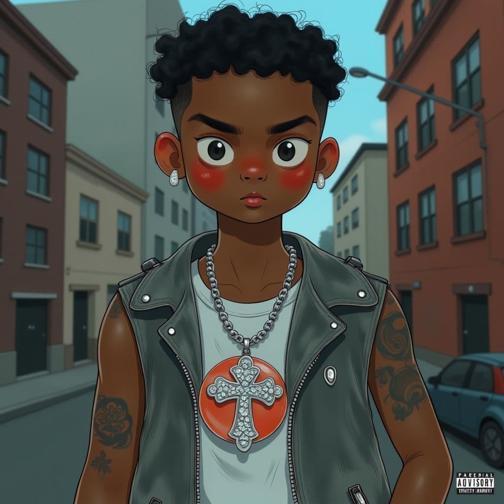 Rap AI Album Cover