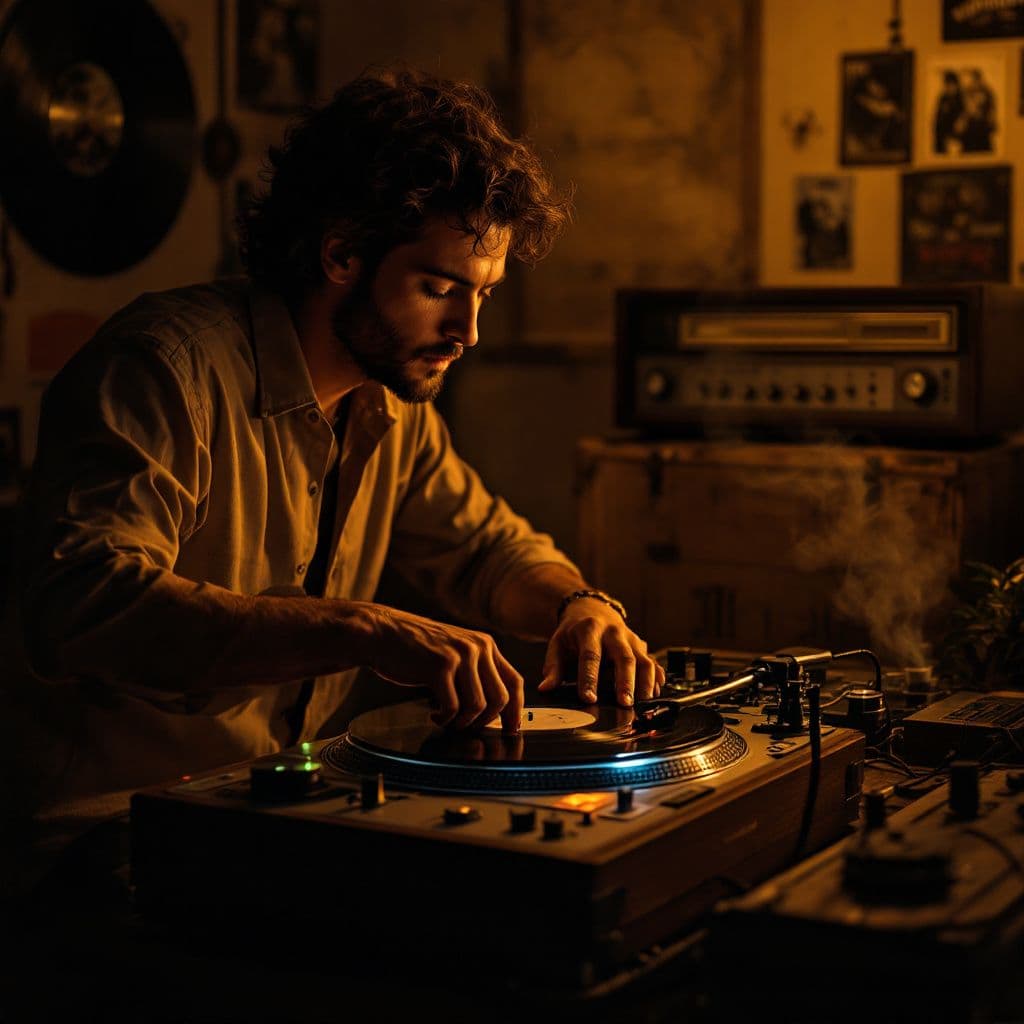 Hip-Hop AI Album Cover