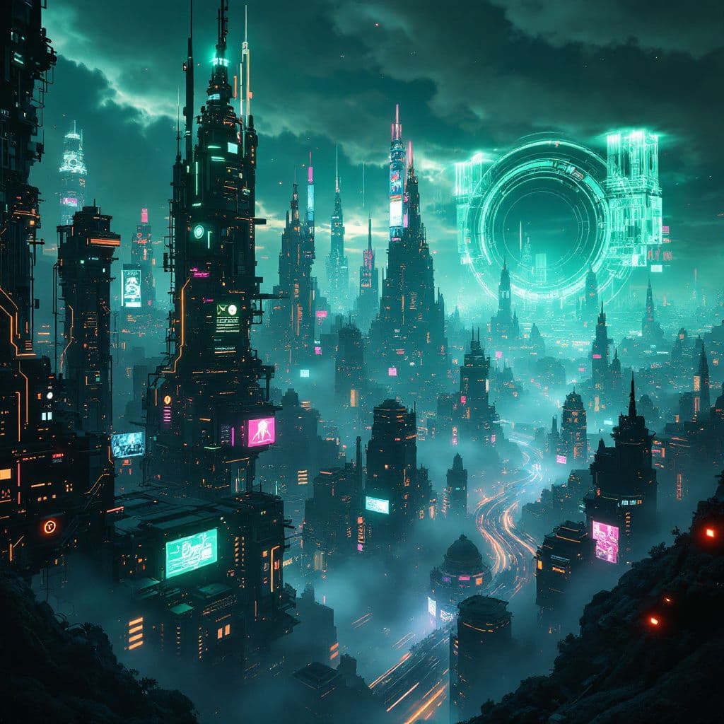 Dubstep AI Album Cover