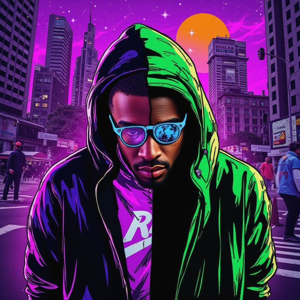 Rap AI Album Cover