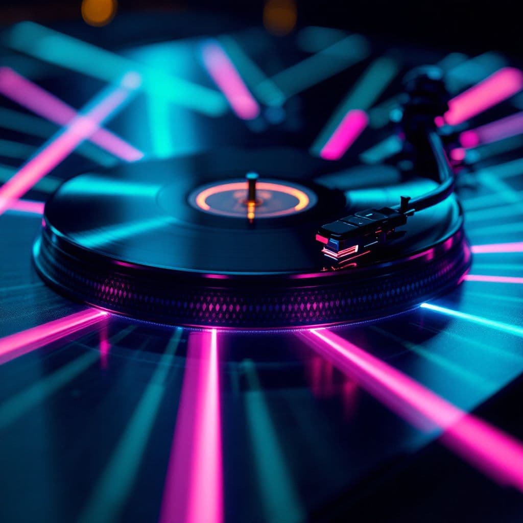 Dubstep AI Album Cover