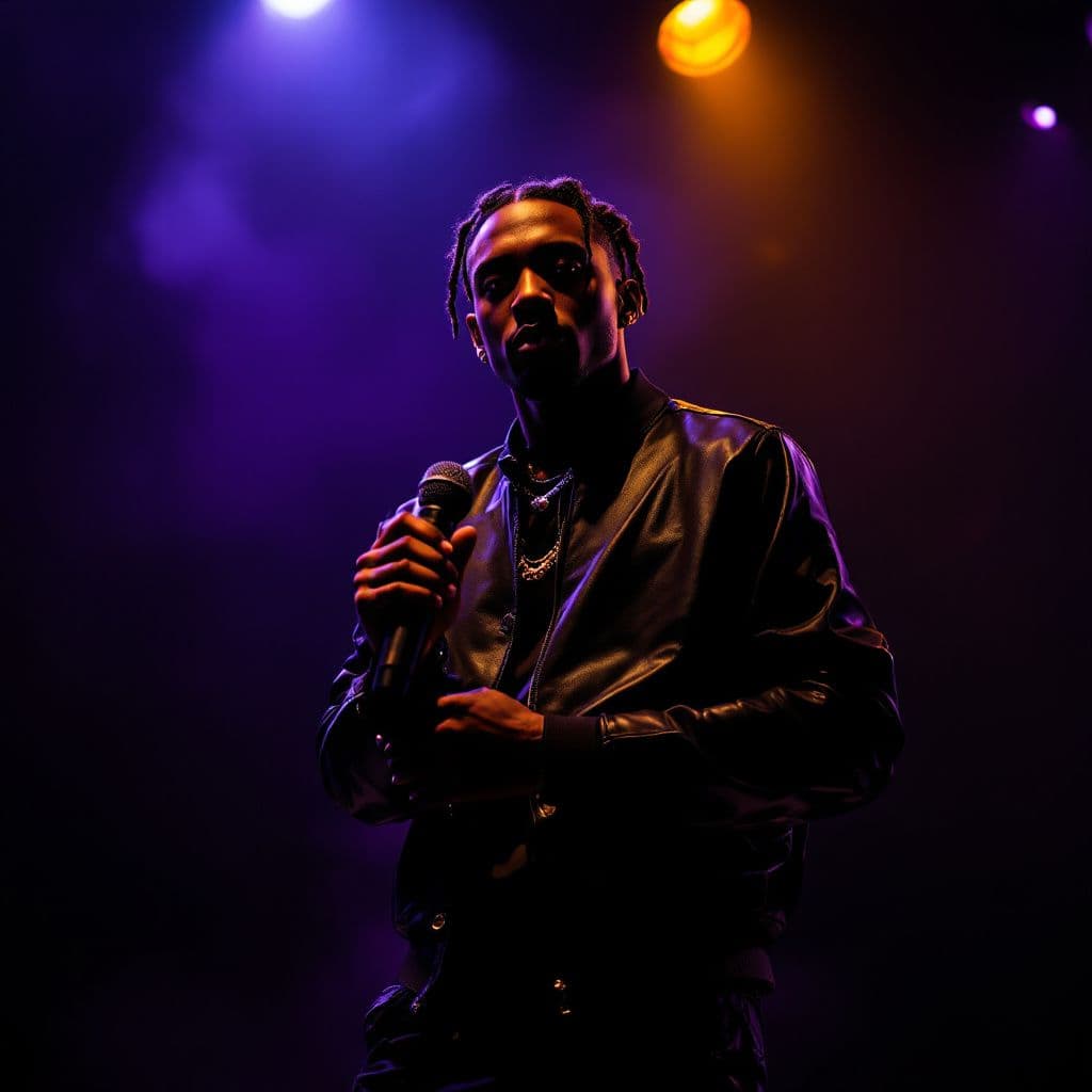 Hip-Hop AI Album Cover