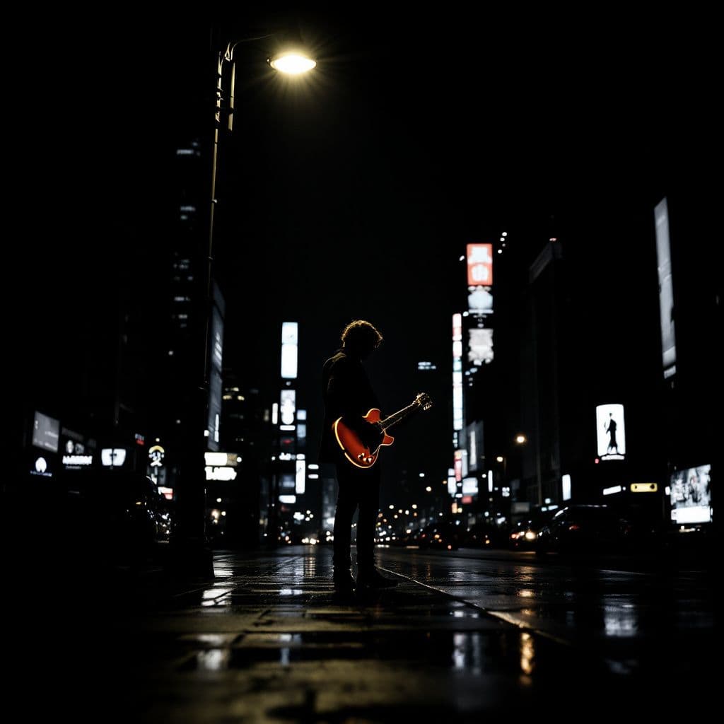 Grunge AI Album Cover
