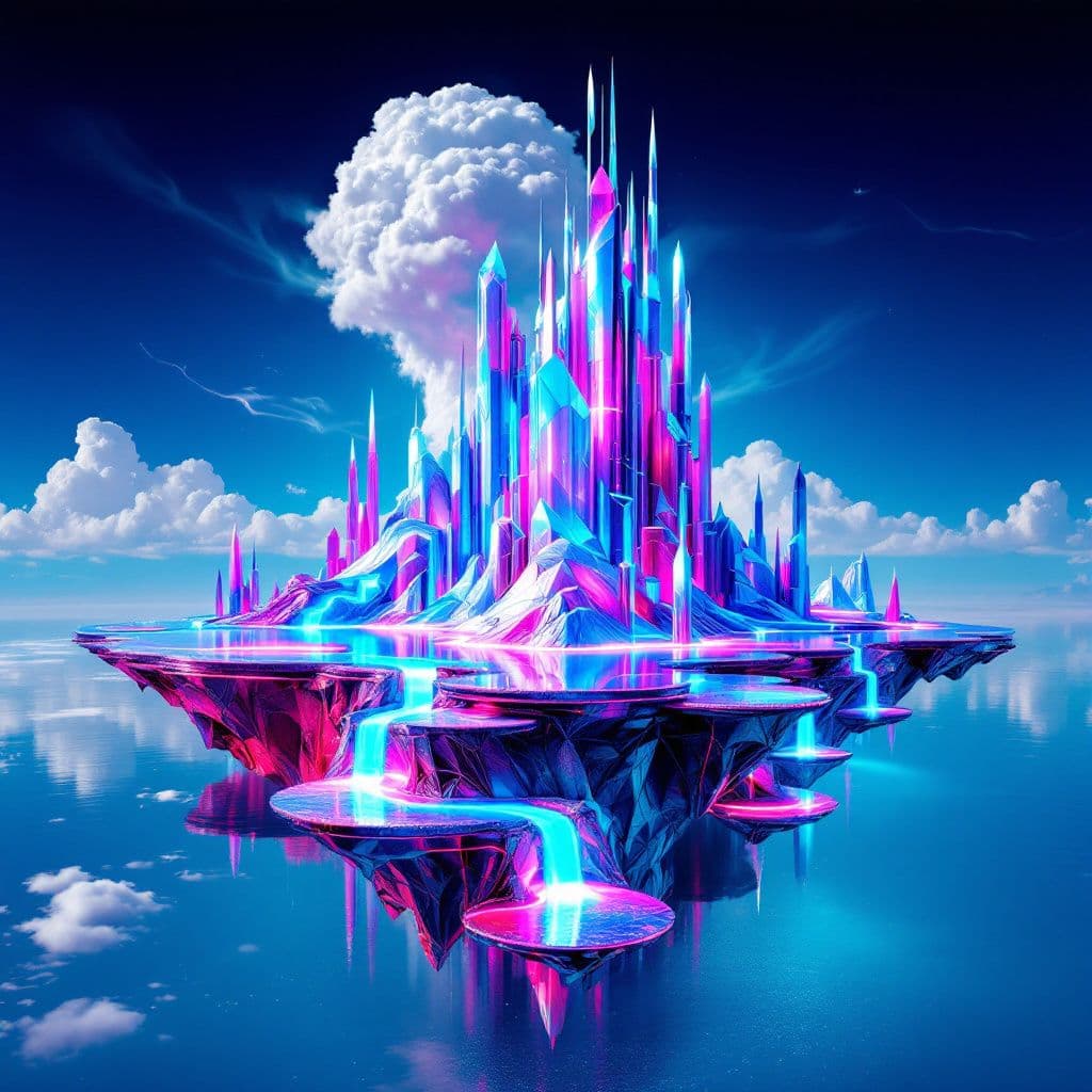 Electronic AI Album Cover