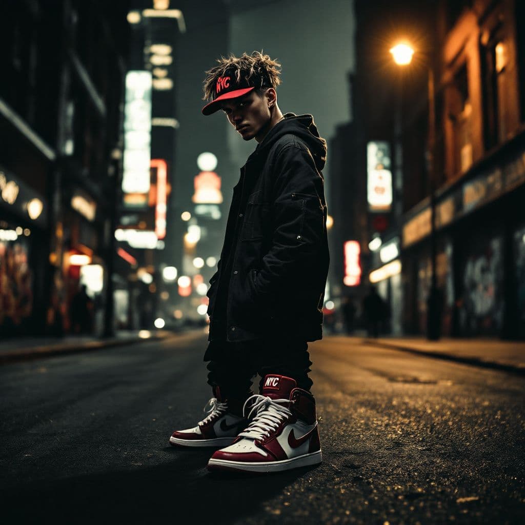 Hip-Hop AI Album Cover