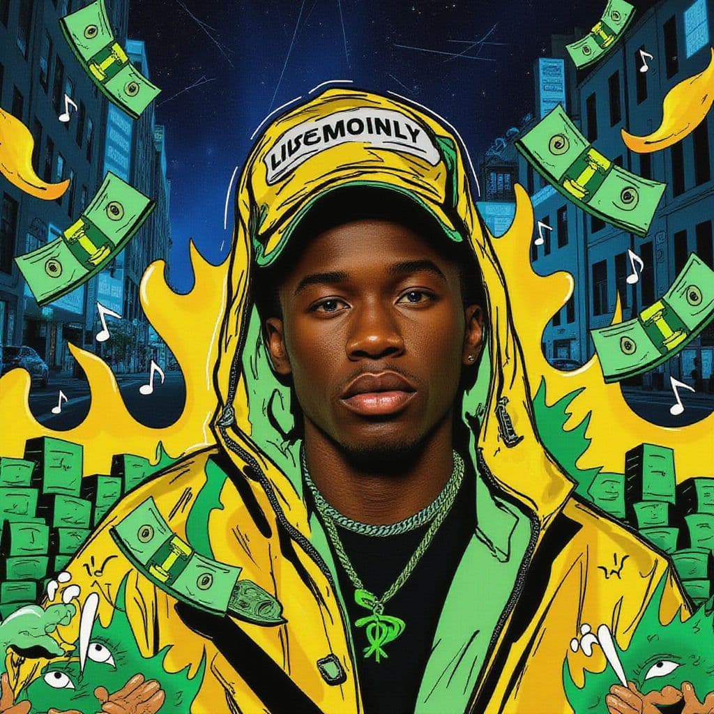 Hip-Hop AI Album Cover