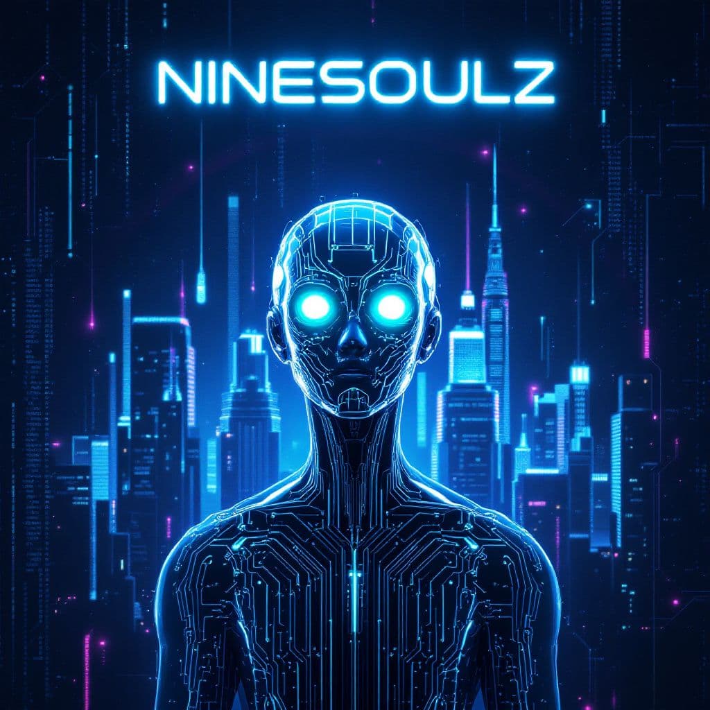 Electronic AI Album Cover