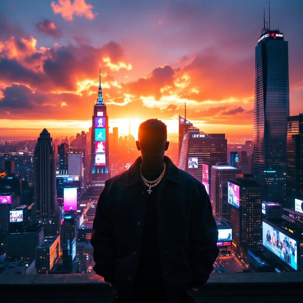 Hip-Hop AI Album Cover