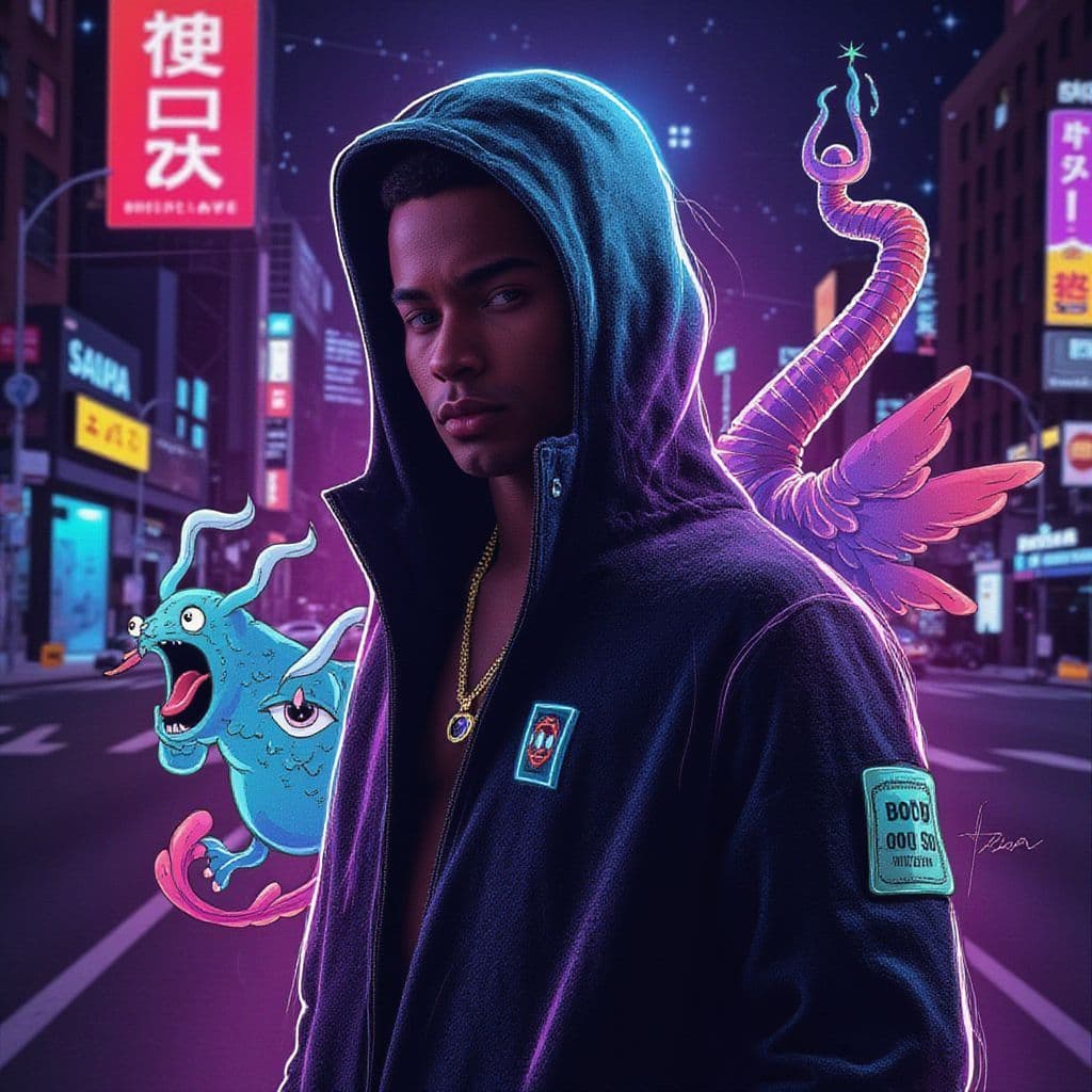 Rap AI Album Cover