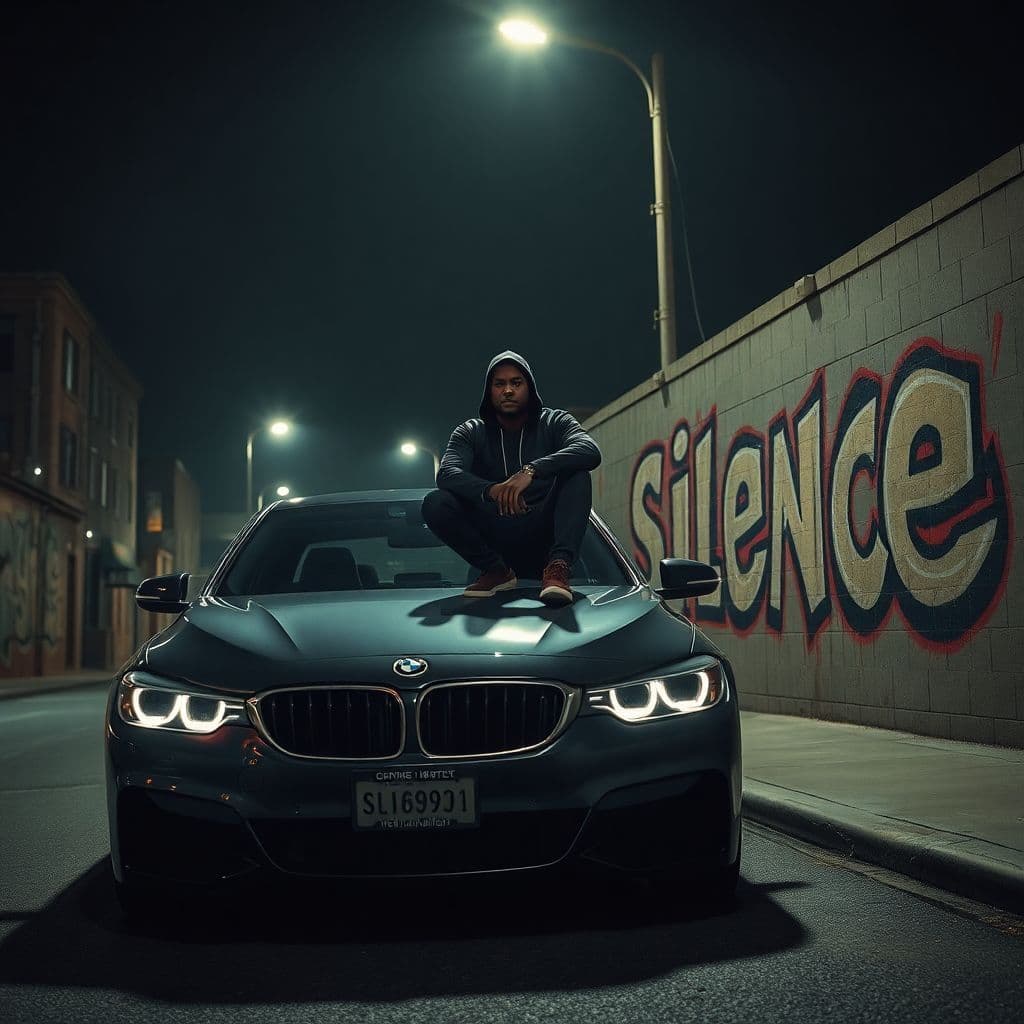 Hip-Hop AI Album Cover