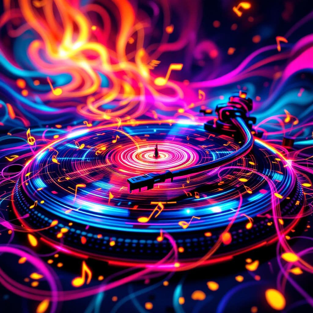 Hip-Hop AI Album Cover