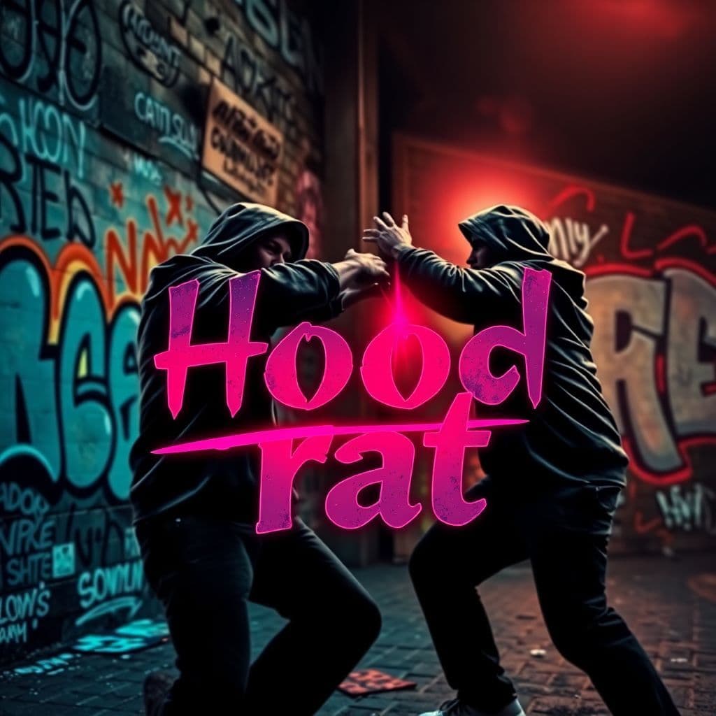 Hip-Hop AI Album Cover