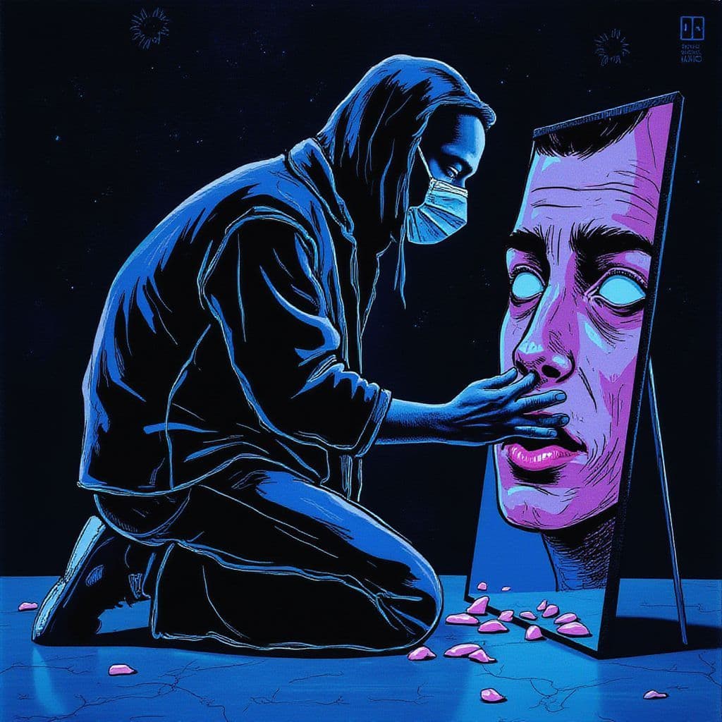 Electronic AI Album Cover