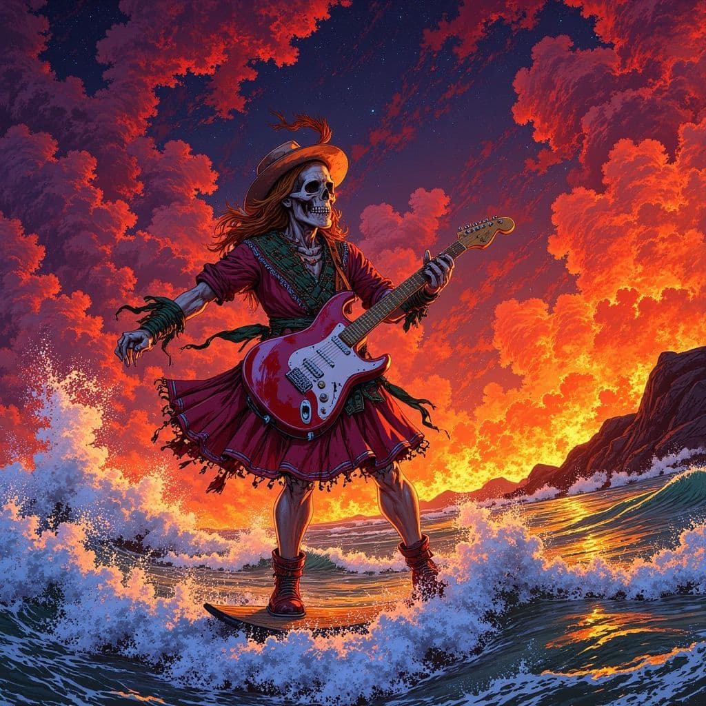 Rock AI Album Cover