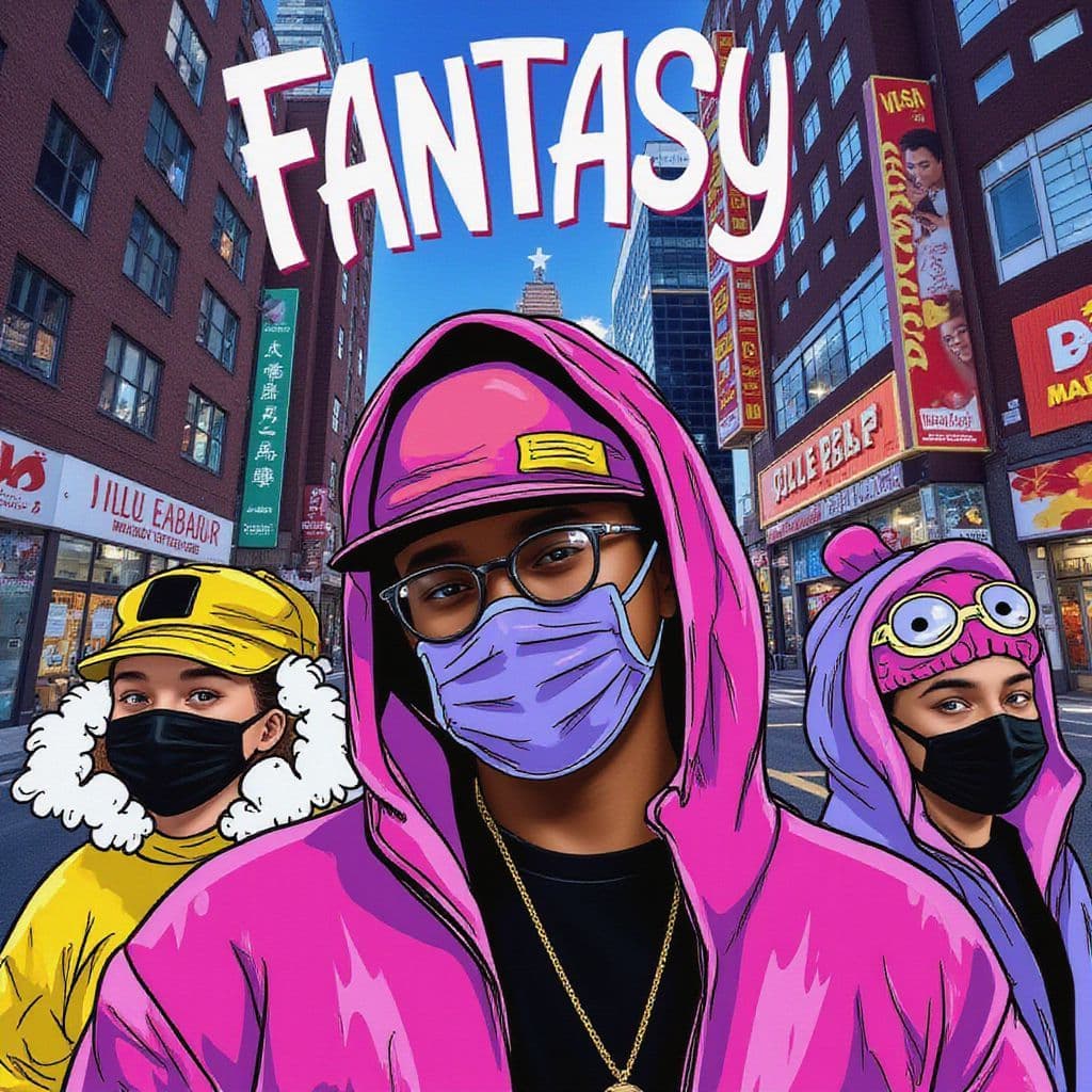 Hip-Hop AI Album Cover