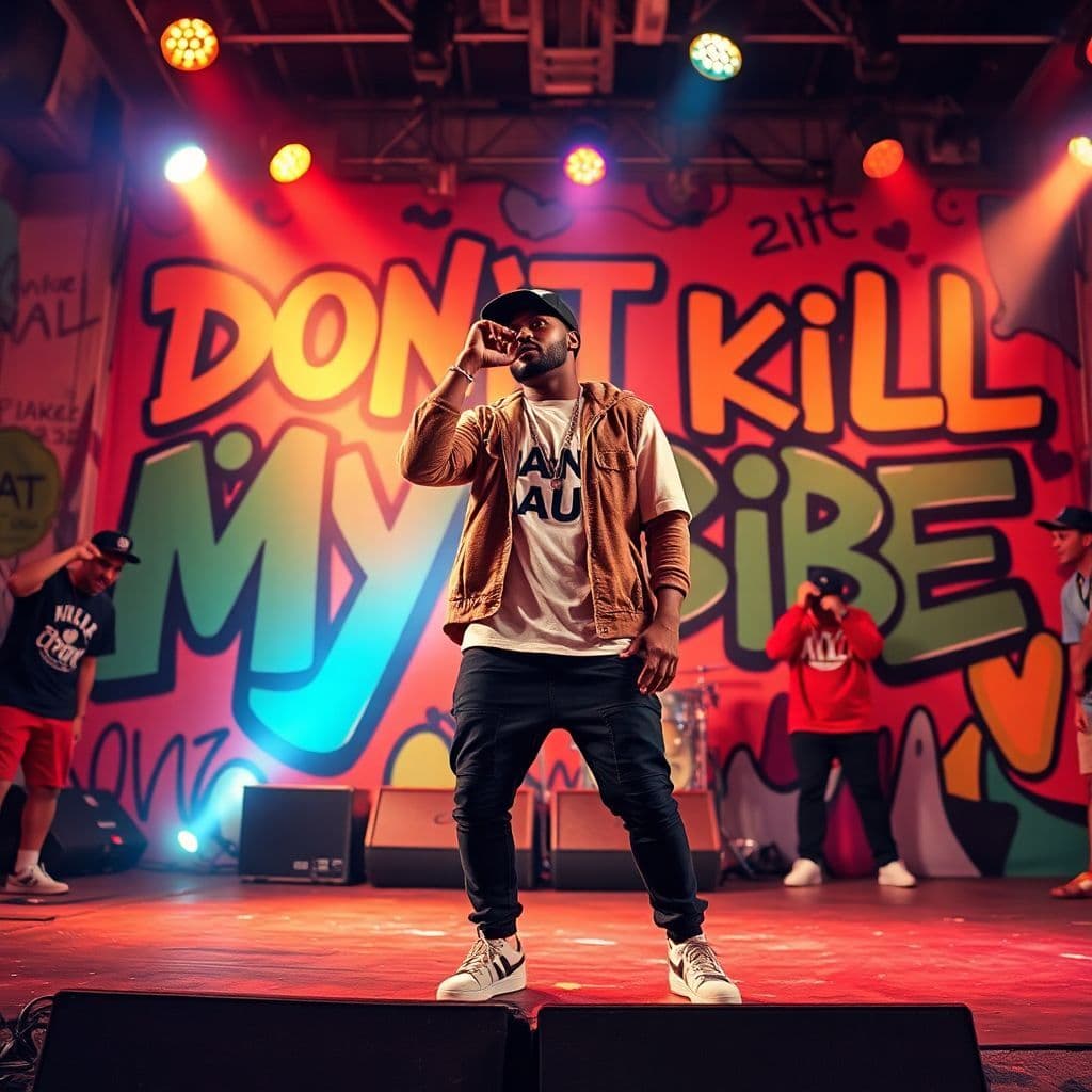 Hip-Hop AI Album Cover