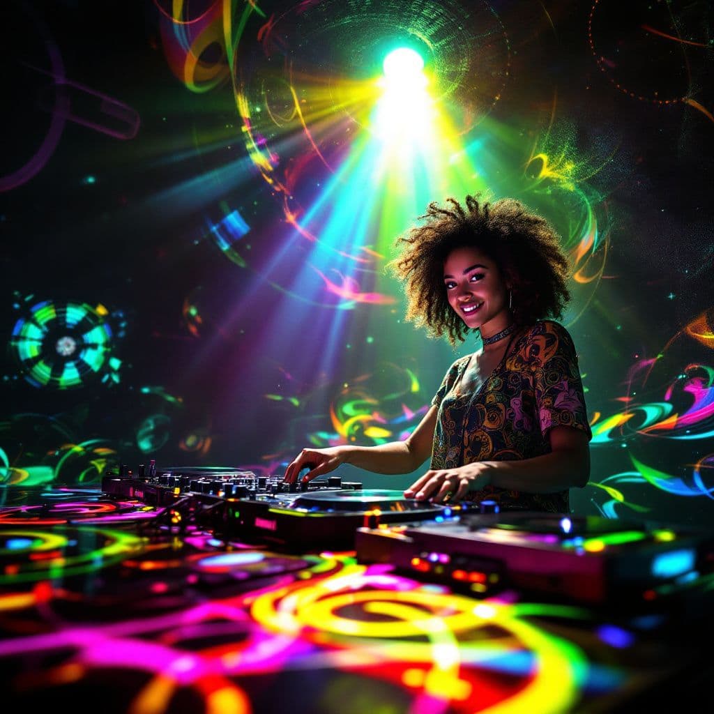 Hip-Hop AI Album Cover