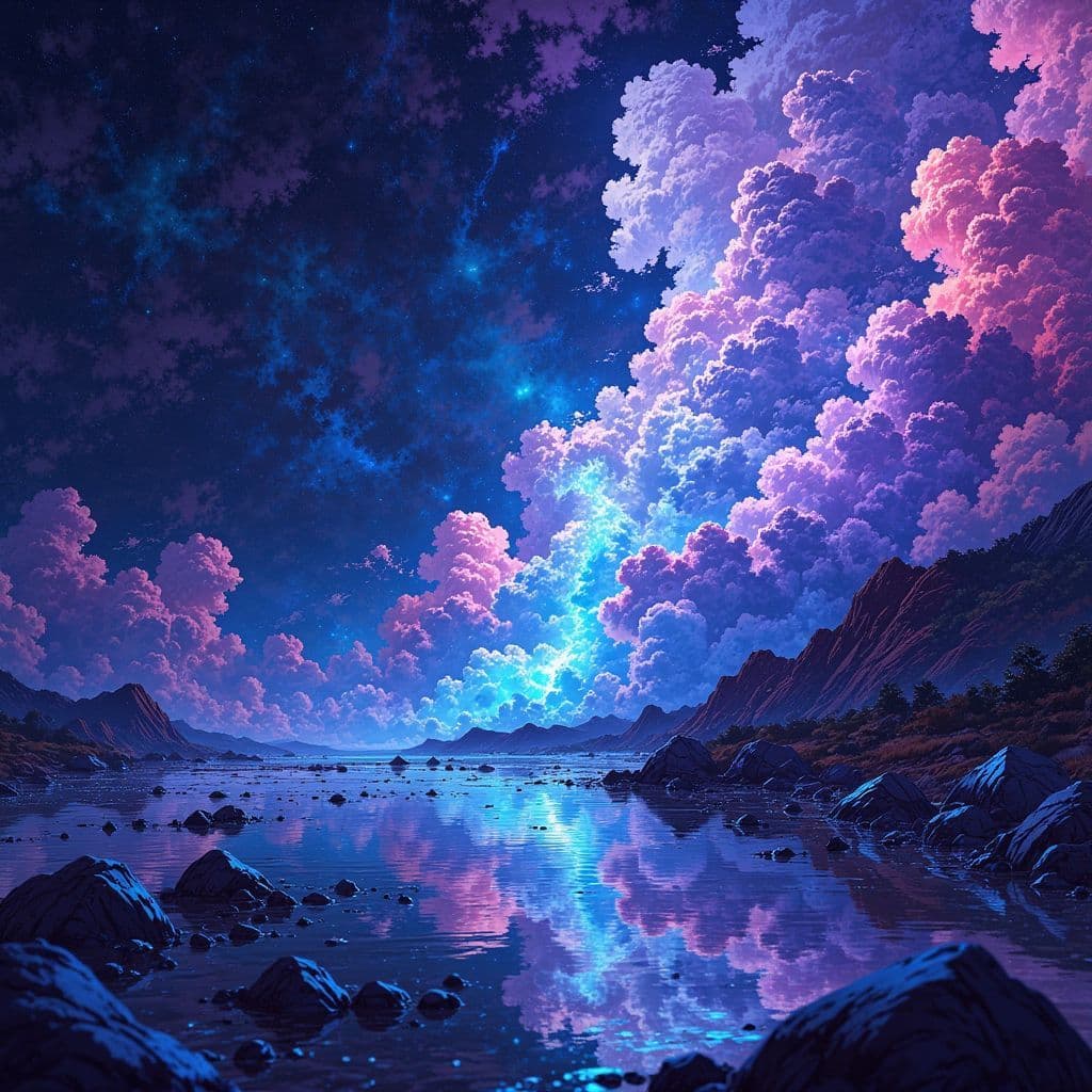 Electronic AI Album Cover