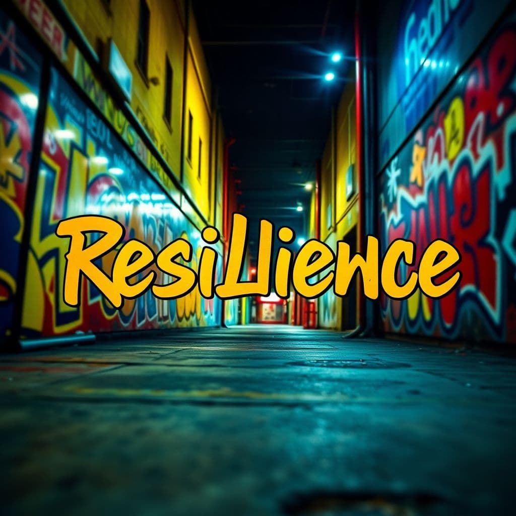 Hip-Hop AI Album Cover