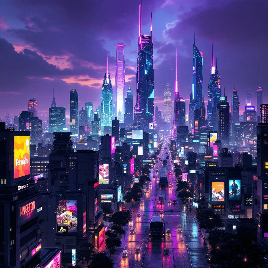 Electronic AI Album Cover