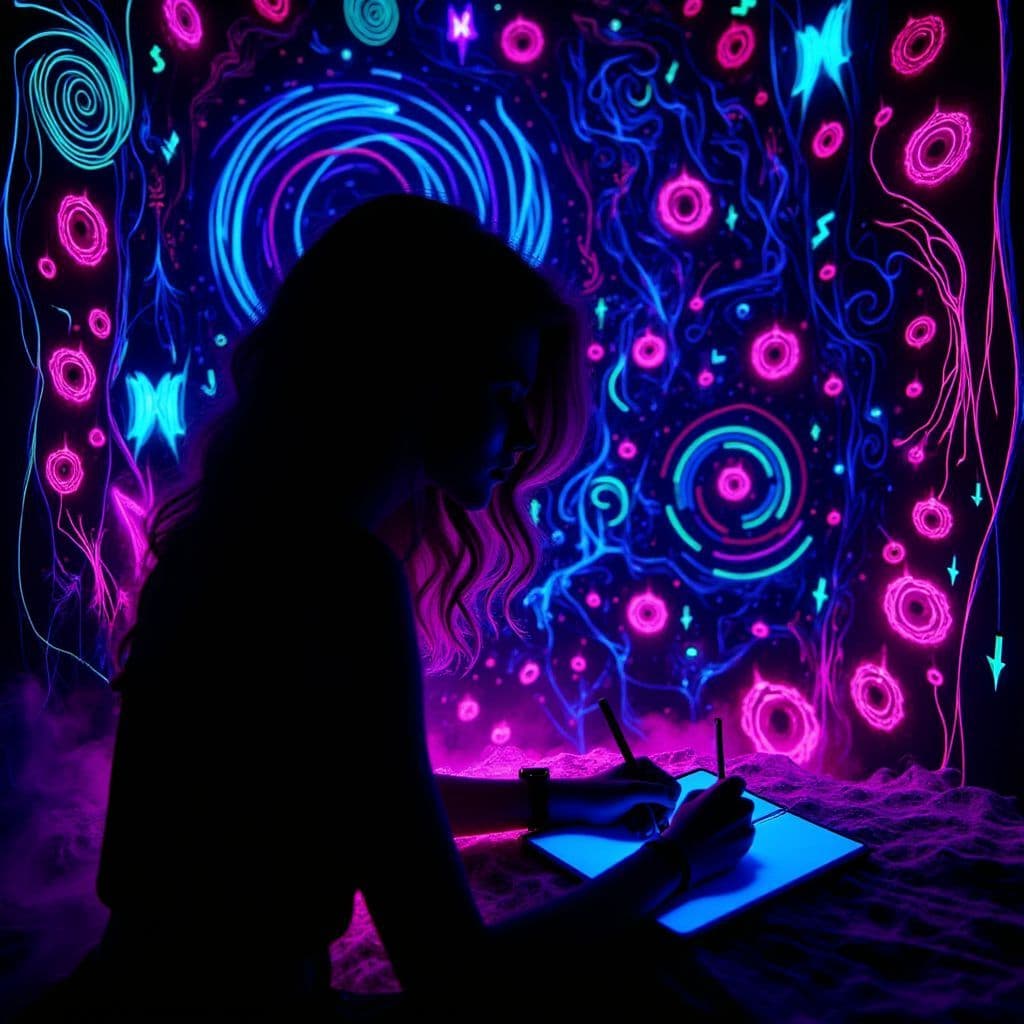 Electronic AI Album Cover