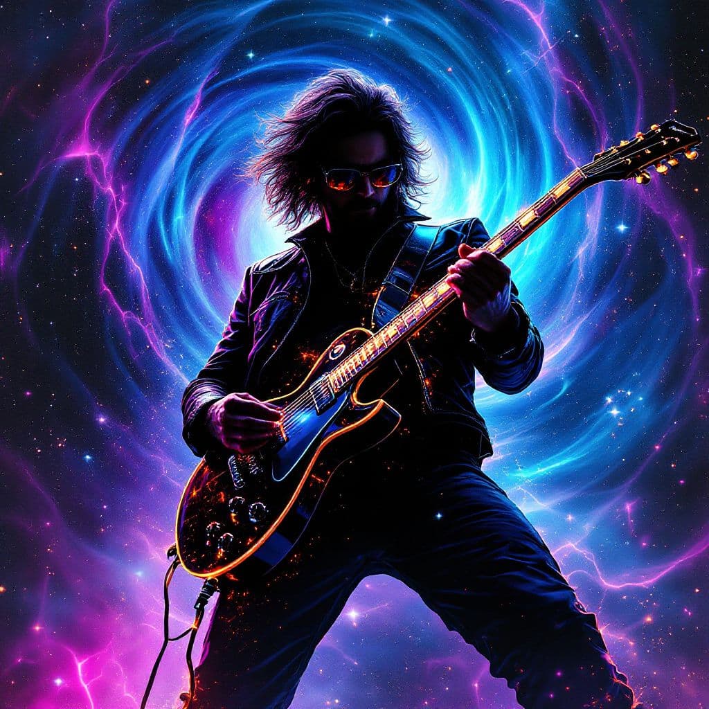 Rock AI Album Cover