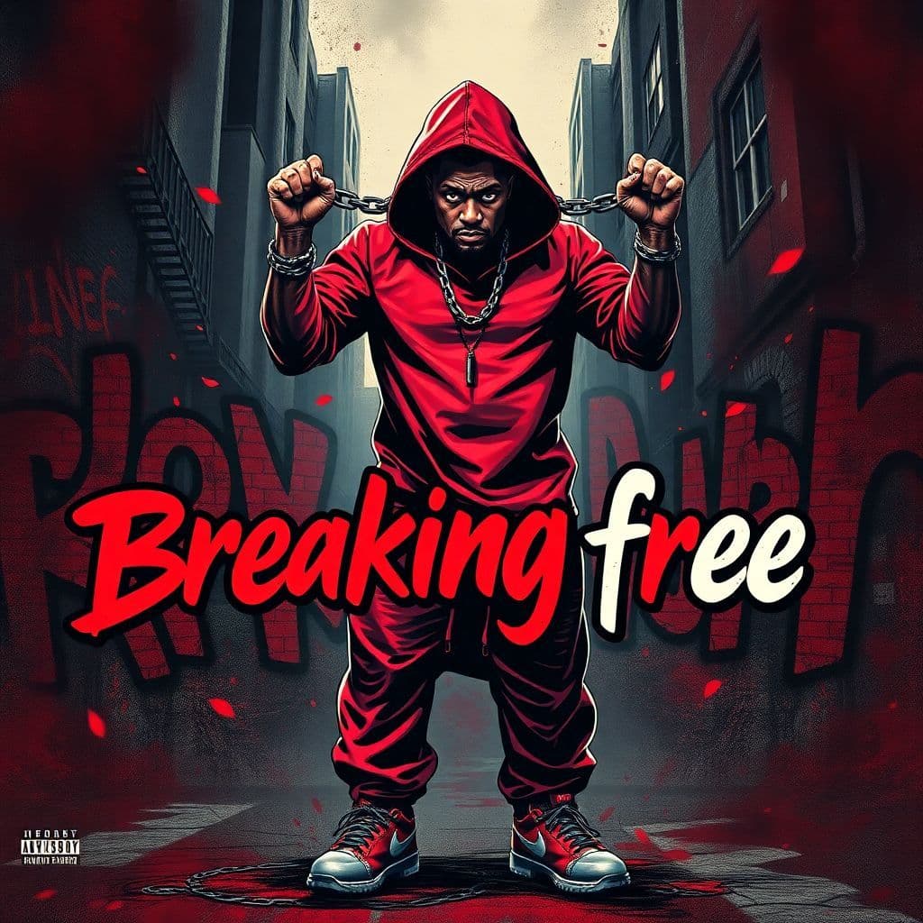 Hip-Hop AI Album Cover