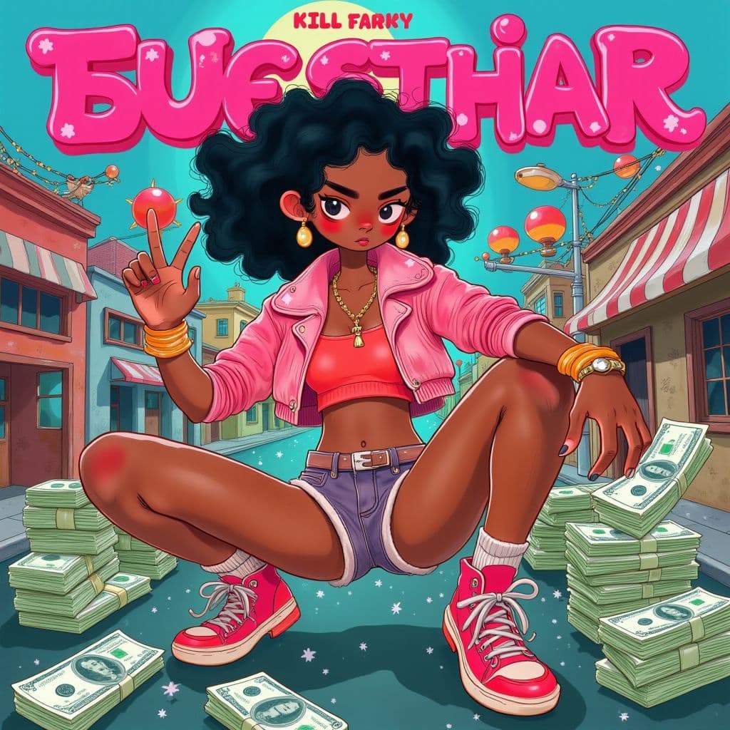 Hip-Hop AI Album Cover