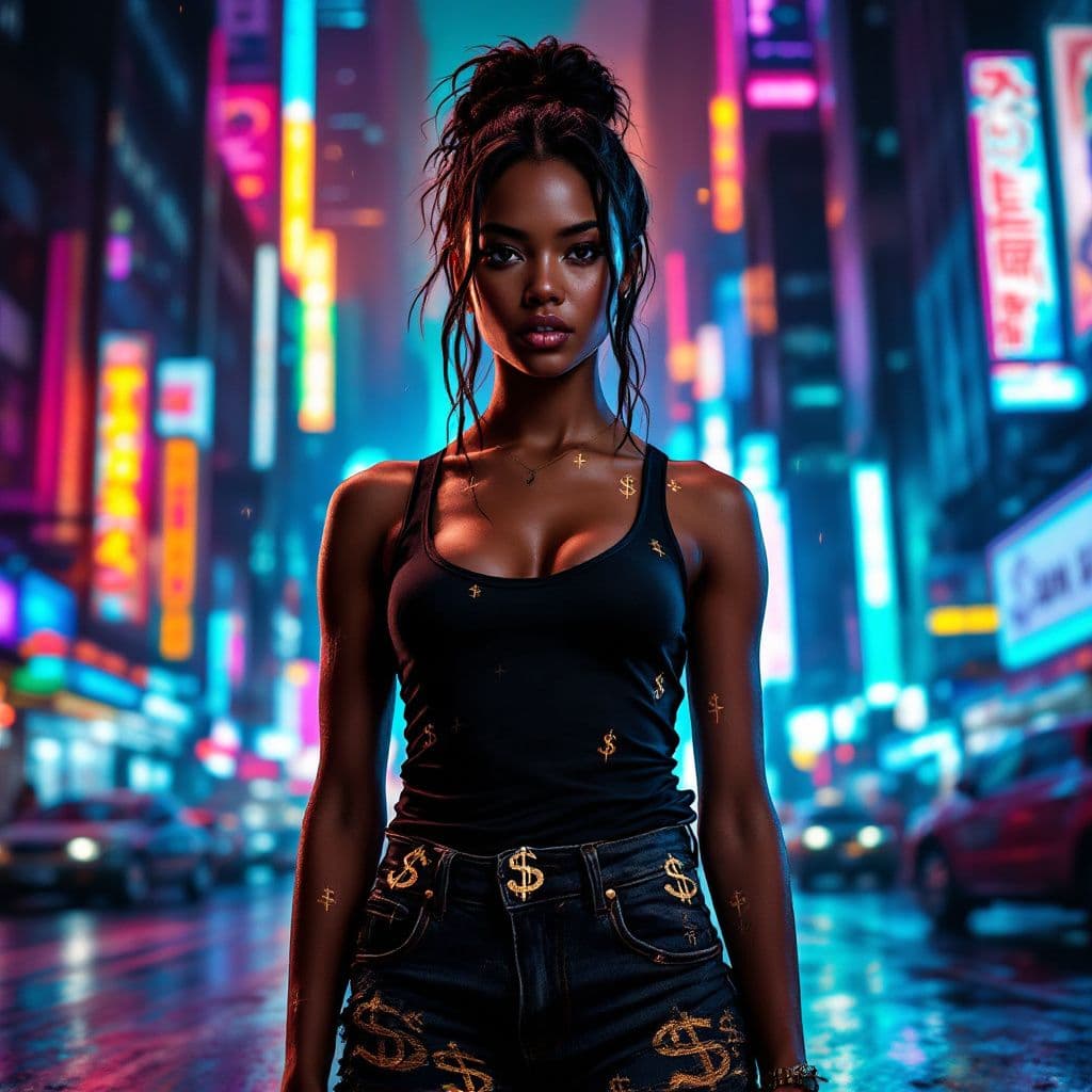 Hip-Hop AI Album Cover