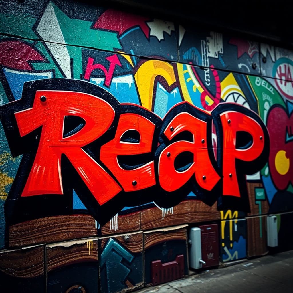 Hip-Hop AI Album Cover