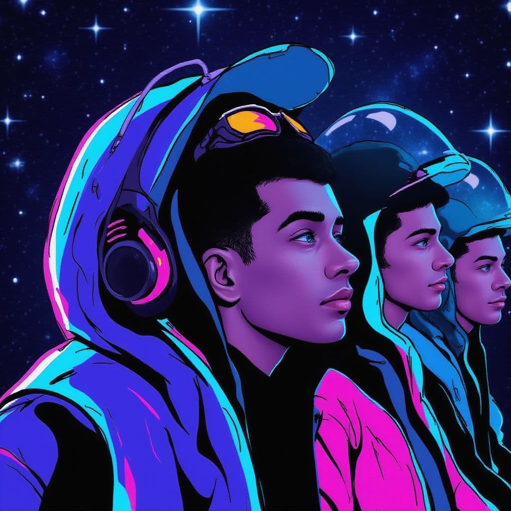 Rap AI Album Cover