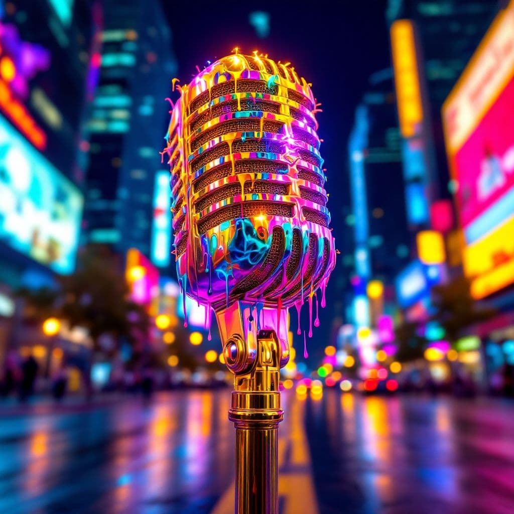 Hip-Hop AI Album Cover