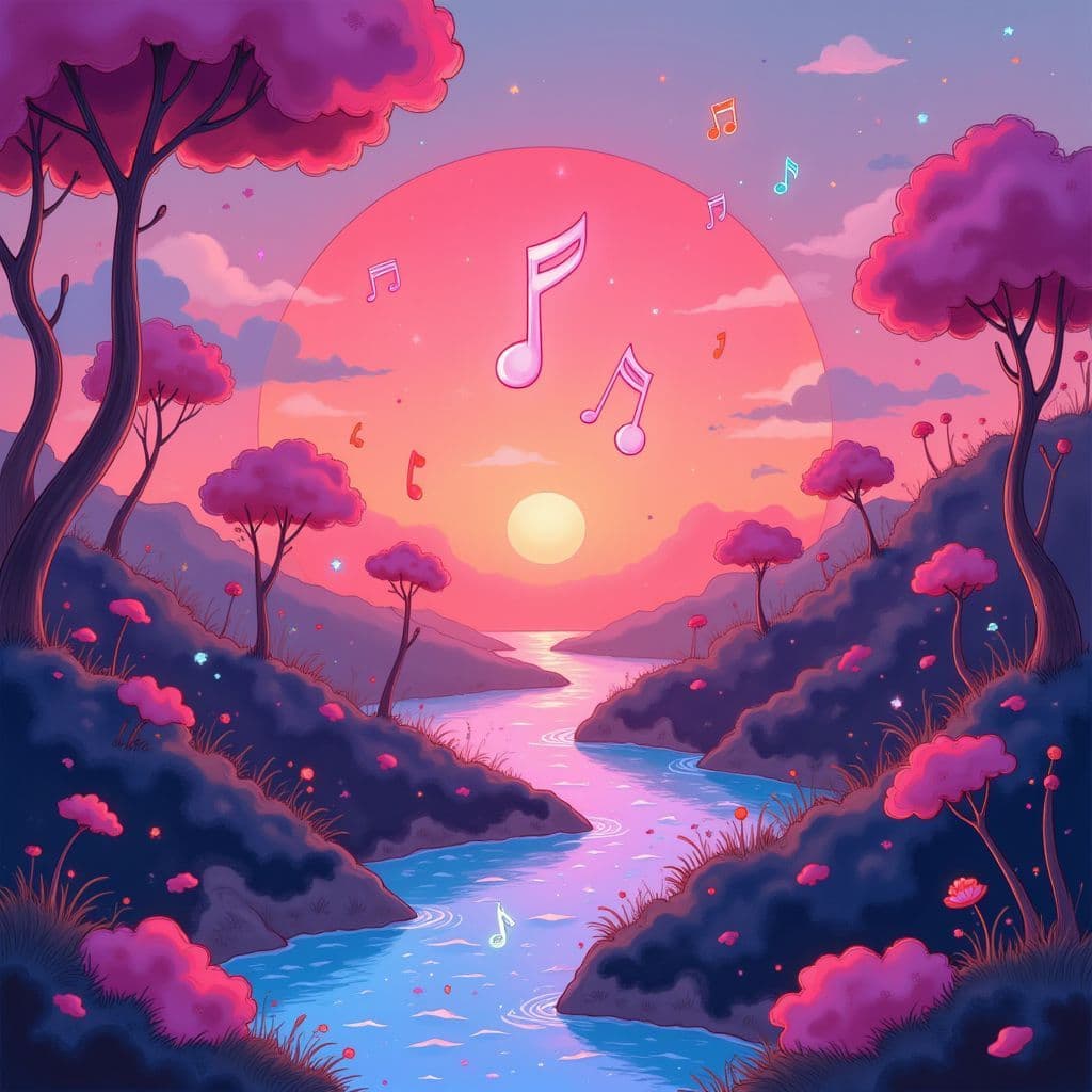 Electronic AI Album Cover