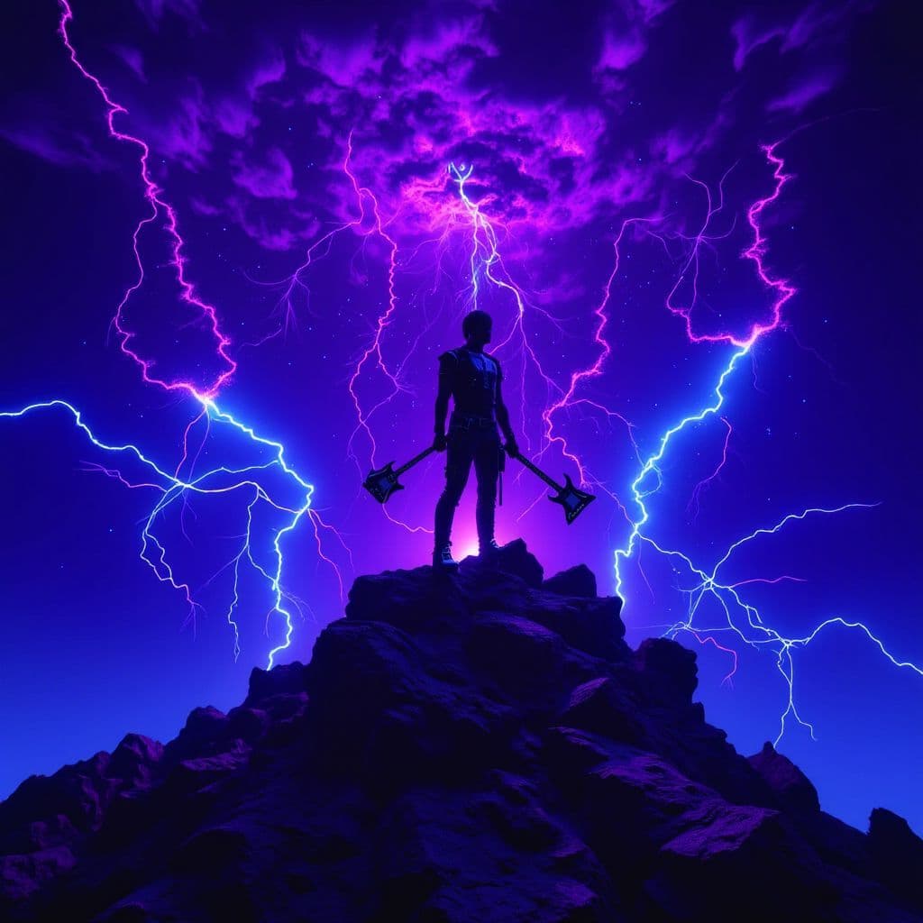 Rock AI Album Cover