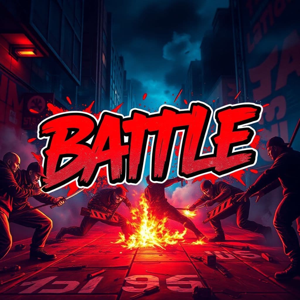 Hip-Hop AI Album Cover